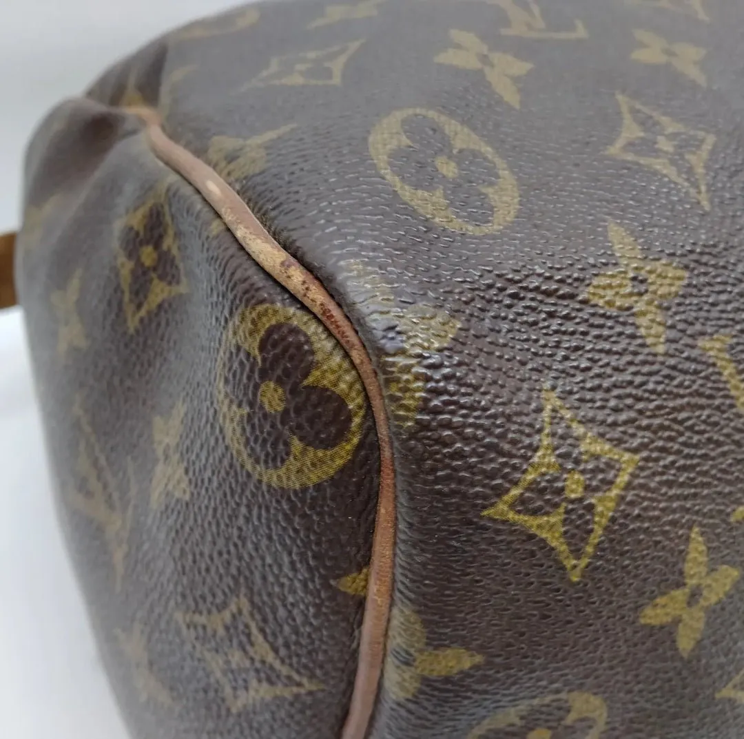 Louis Vuitton Speedy 35 Brown Monogram Hand Bag