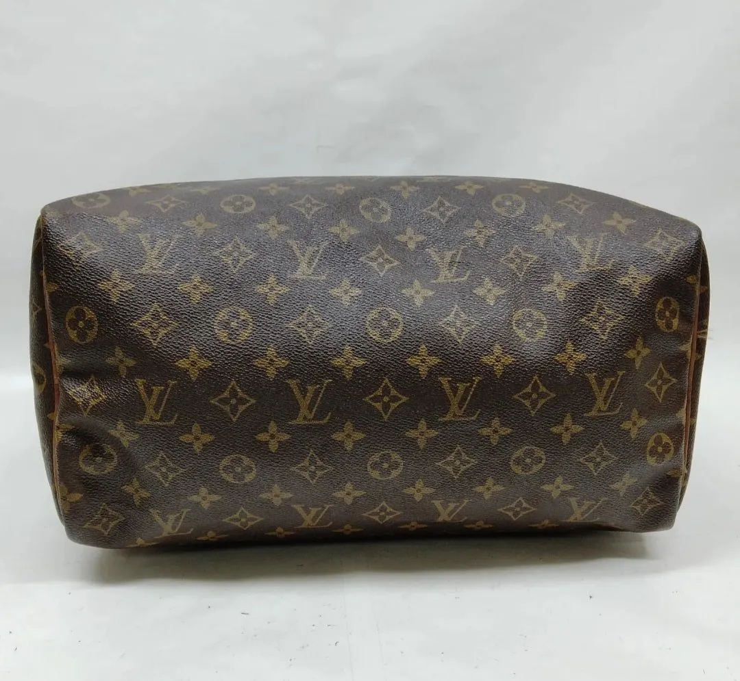 Louis Vuitton Speedy 35 Brown Monogram Hand Bag