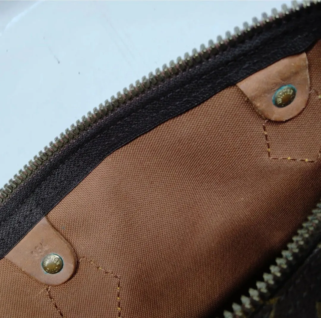Louis Vuitton Speedy 35 Brown Monogram Hand Bag