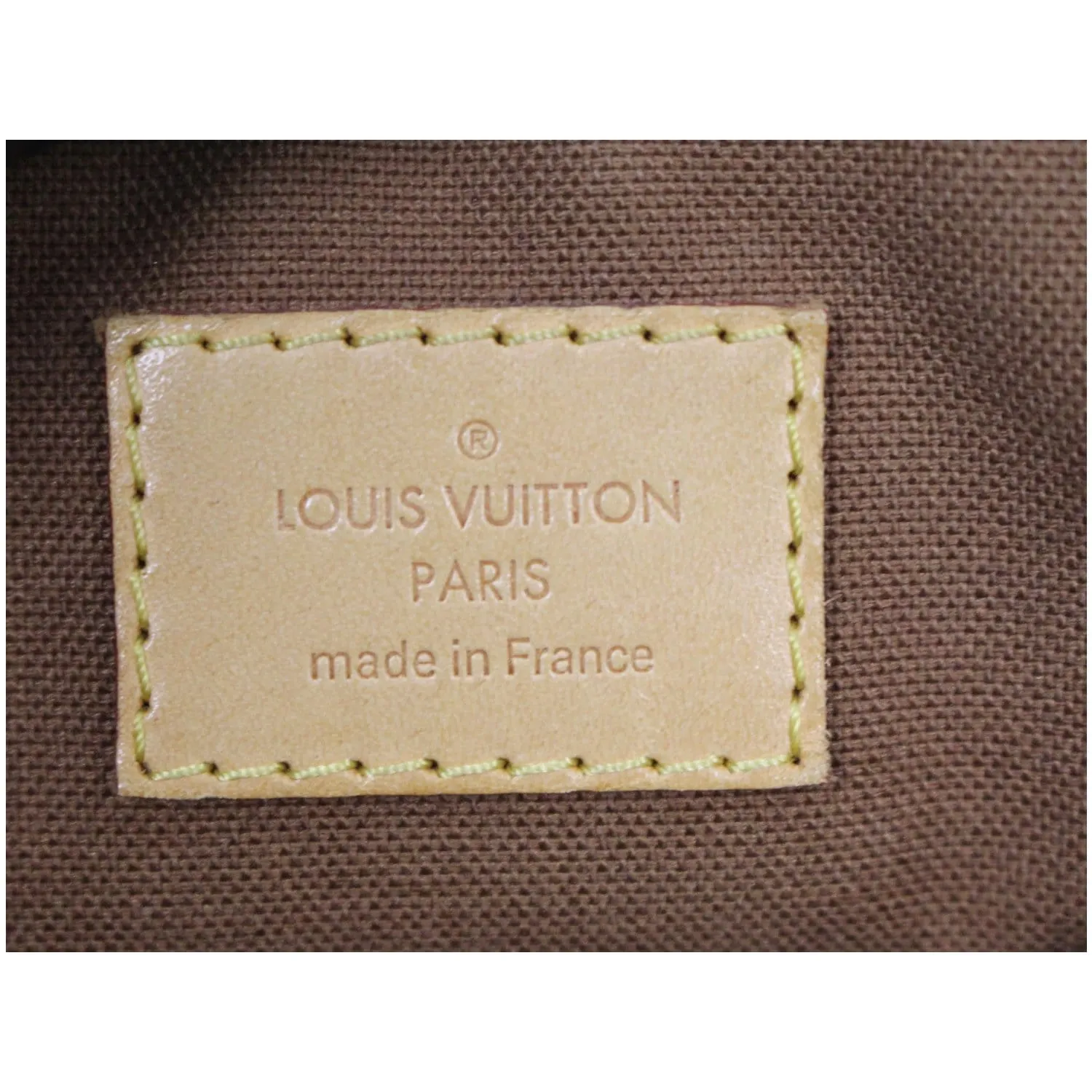 LOUIS VUITTON Tivoli PM Monogram Canvas Shoulder Bag Brown