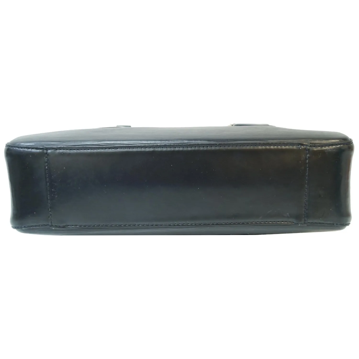 LOUIS VUITTON Voltaire Black Epi Leather Shoulder Bag Black
