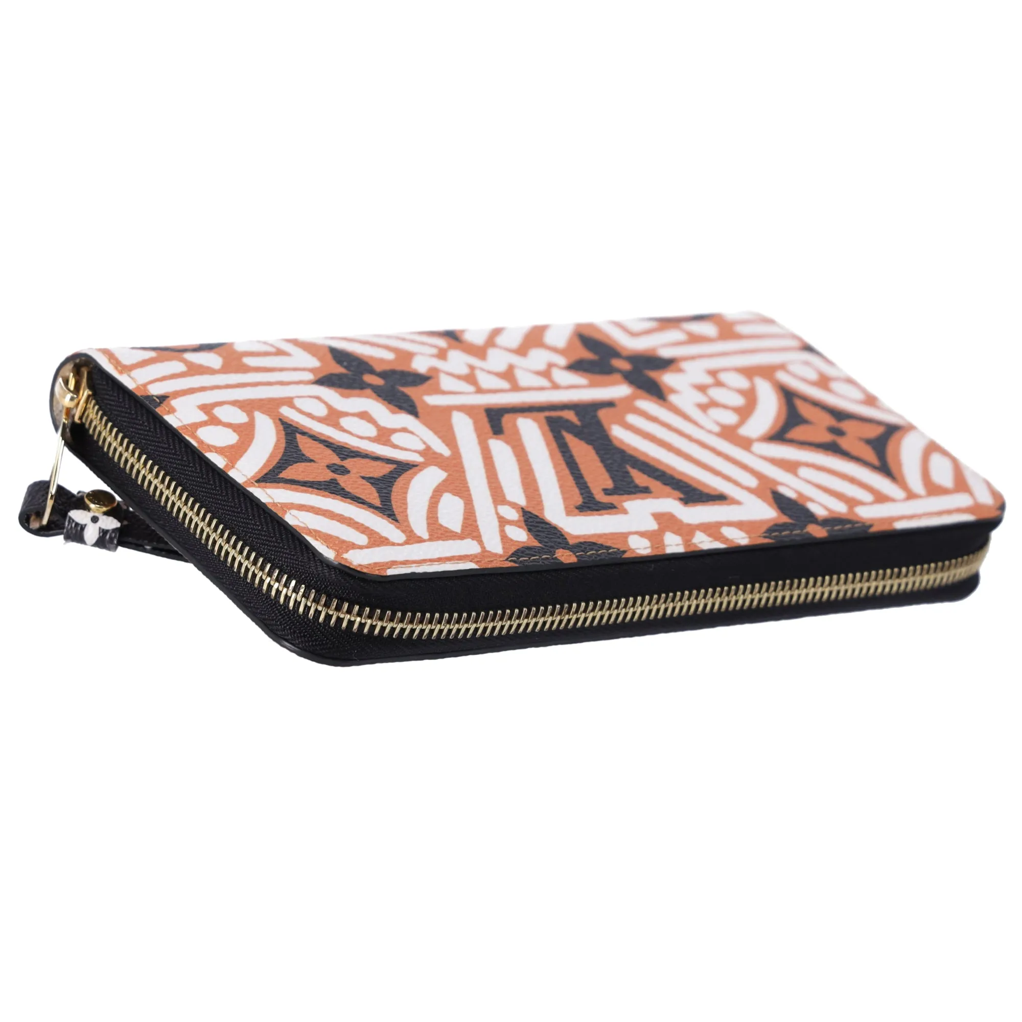Louis Vuitton Zippy Wallet LV Crafty Monogram M69437 Creme Caramel Canvas