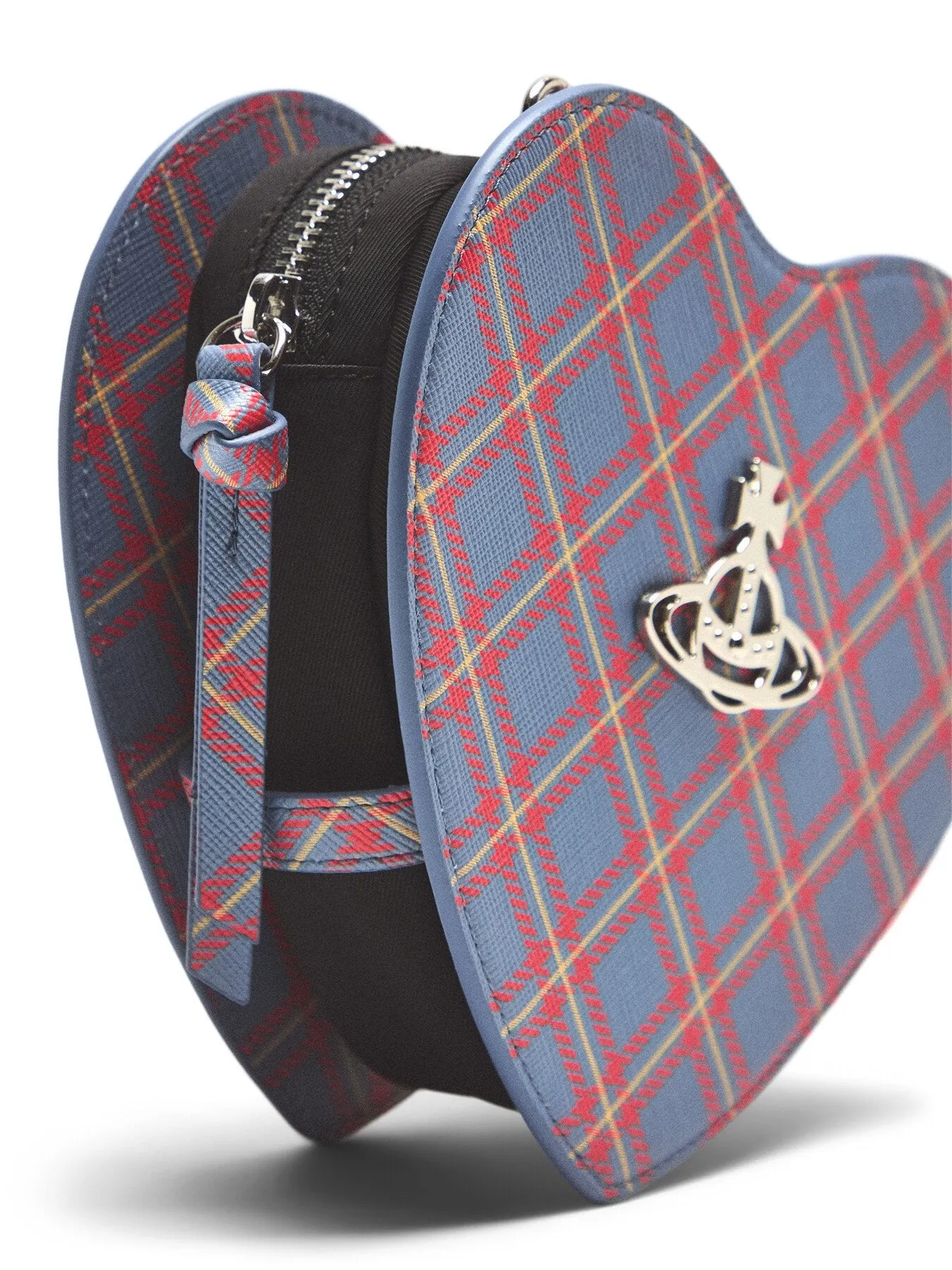 Louise Tartan Heart Crossbody