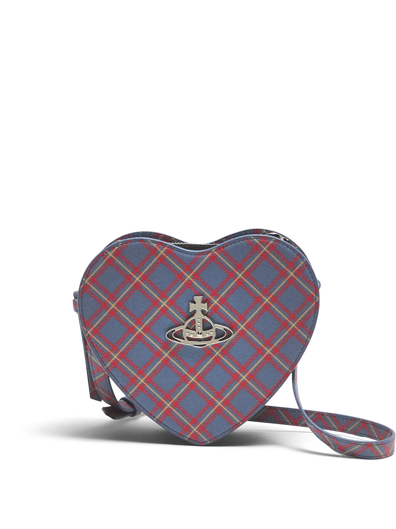 Louise Tartan Heart Crossbody