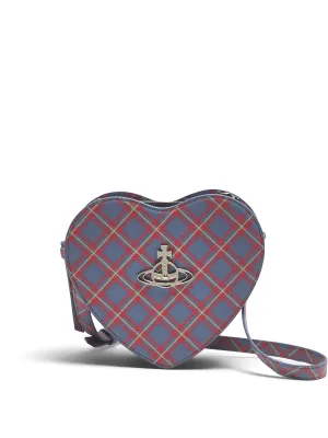 Louise Tartan Heart Crossbody