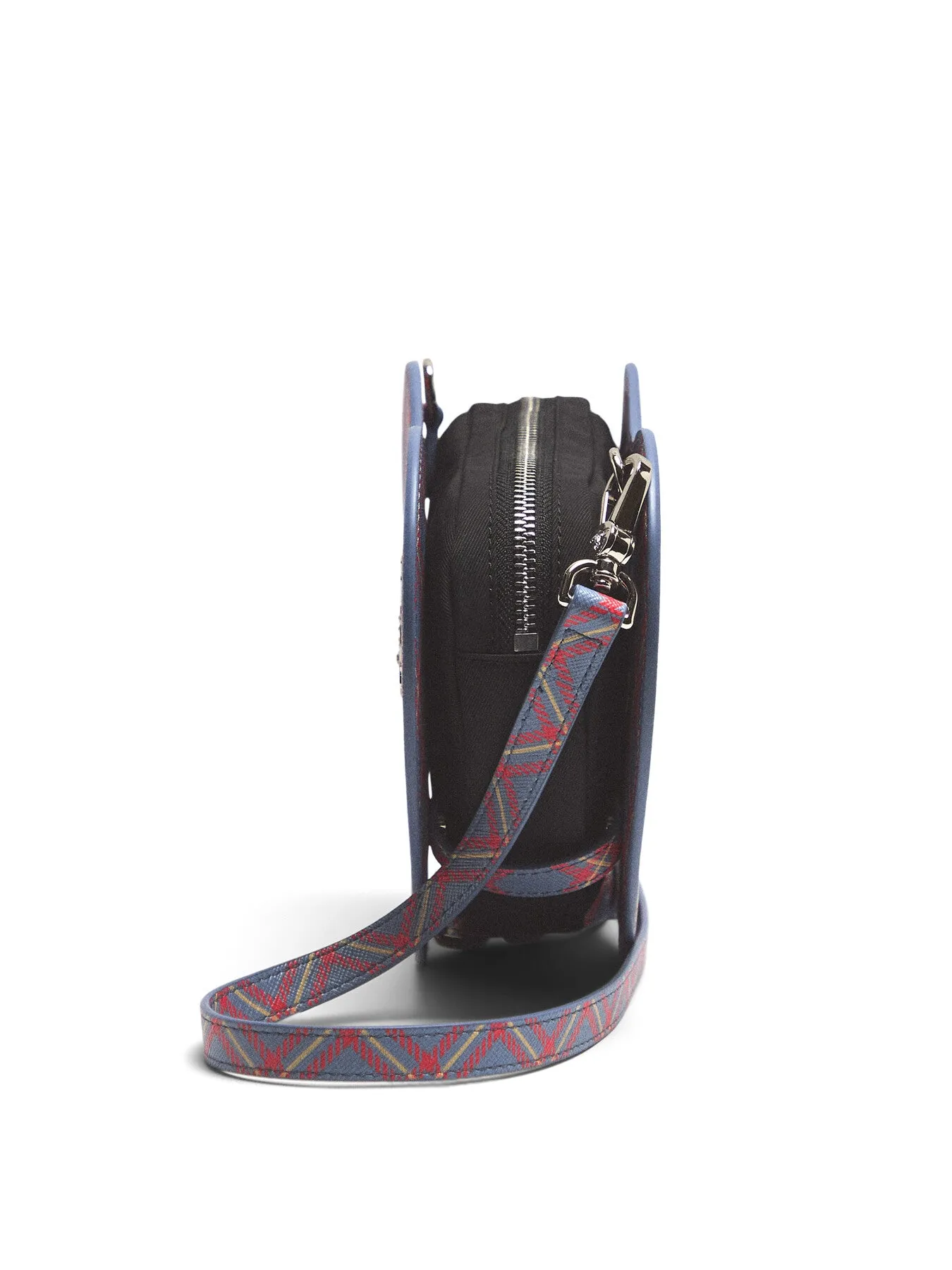 Louise Tartan Heart Crossbody