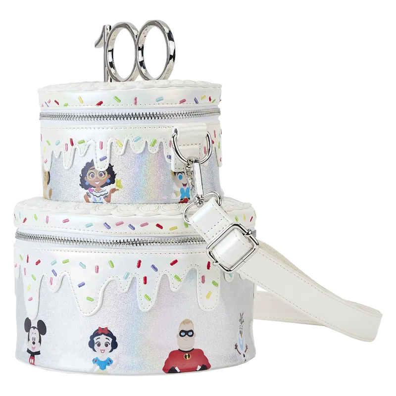 Loungefly Disney 100 Celebration Cake Crossbody
