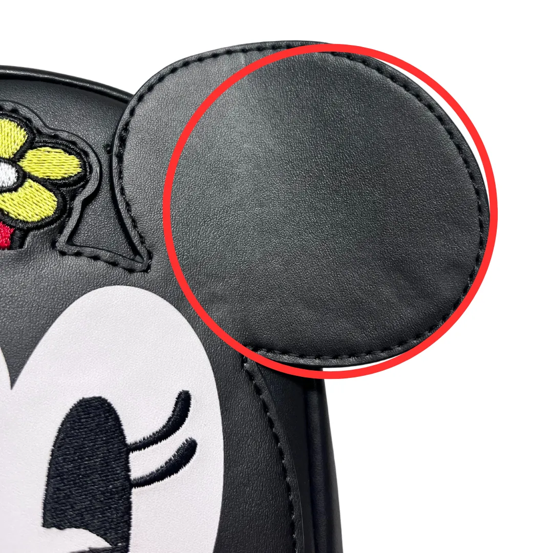 Loungefly Disney Minnie Mouse Picnic Blanket Cup Holder Crossbody Bag DEFECTIVE #44