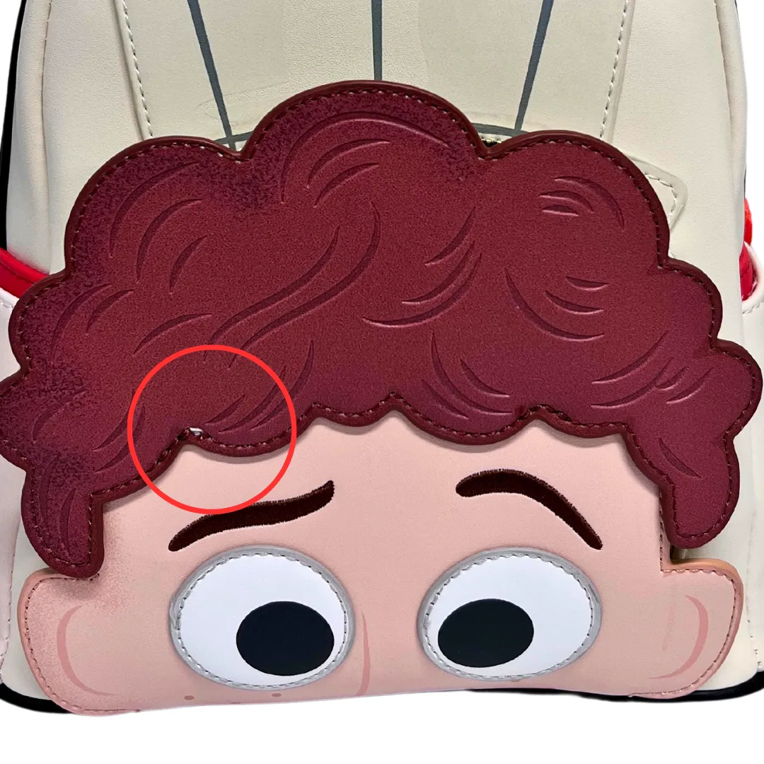 Loungefly Disney Pixar Ratatouille Little Chef Glow Hat Mini Backpack DEFECTIVE #902