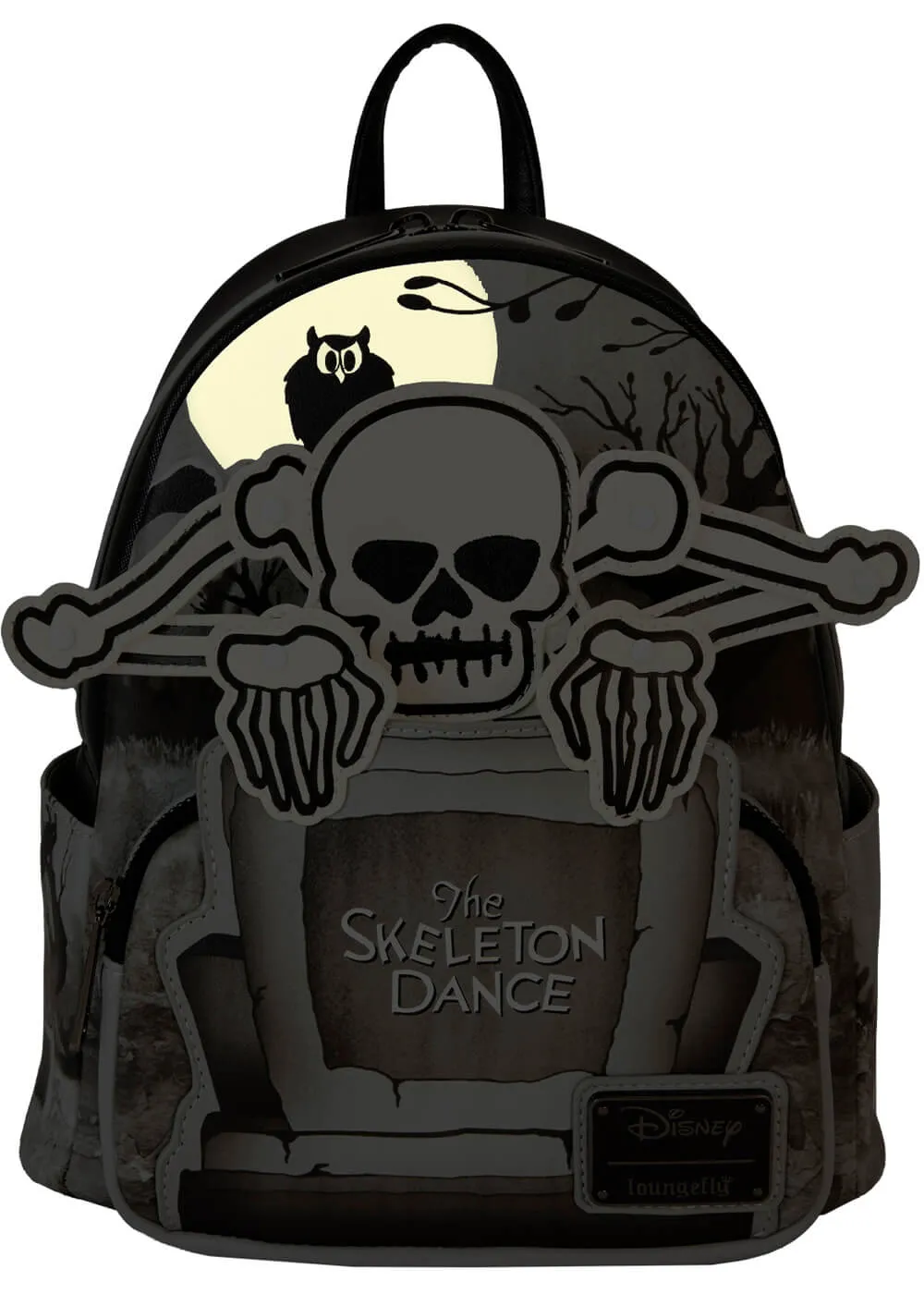 Loungefly Disney Skeleton Dance Backpack Black