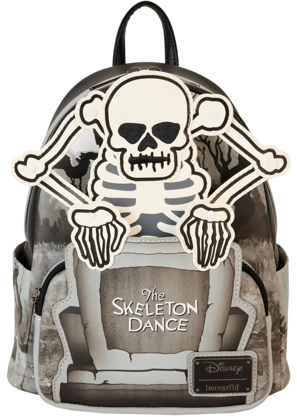 Loungefly Disney Skeleton Dance Backpack Black