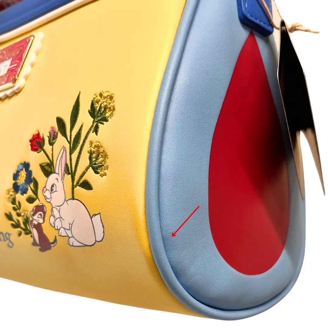 Loungefly Disney Snow White Bow Cosplay Crossbody DEFECTIVE #167