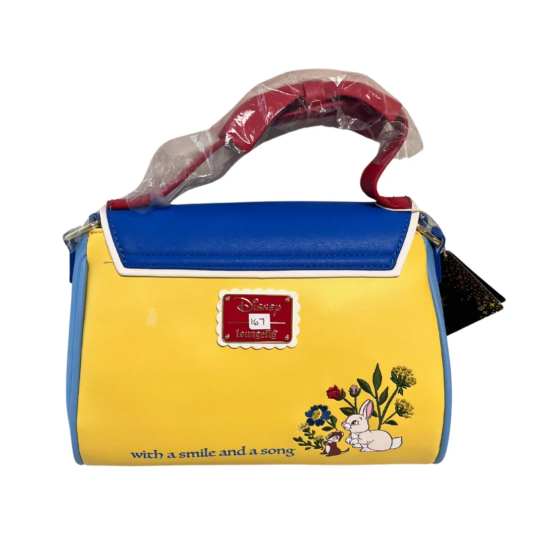 Loungefly Disney Snow White Bow Cosplay Crossbody DEFECTIVE #167
