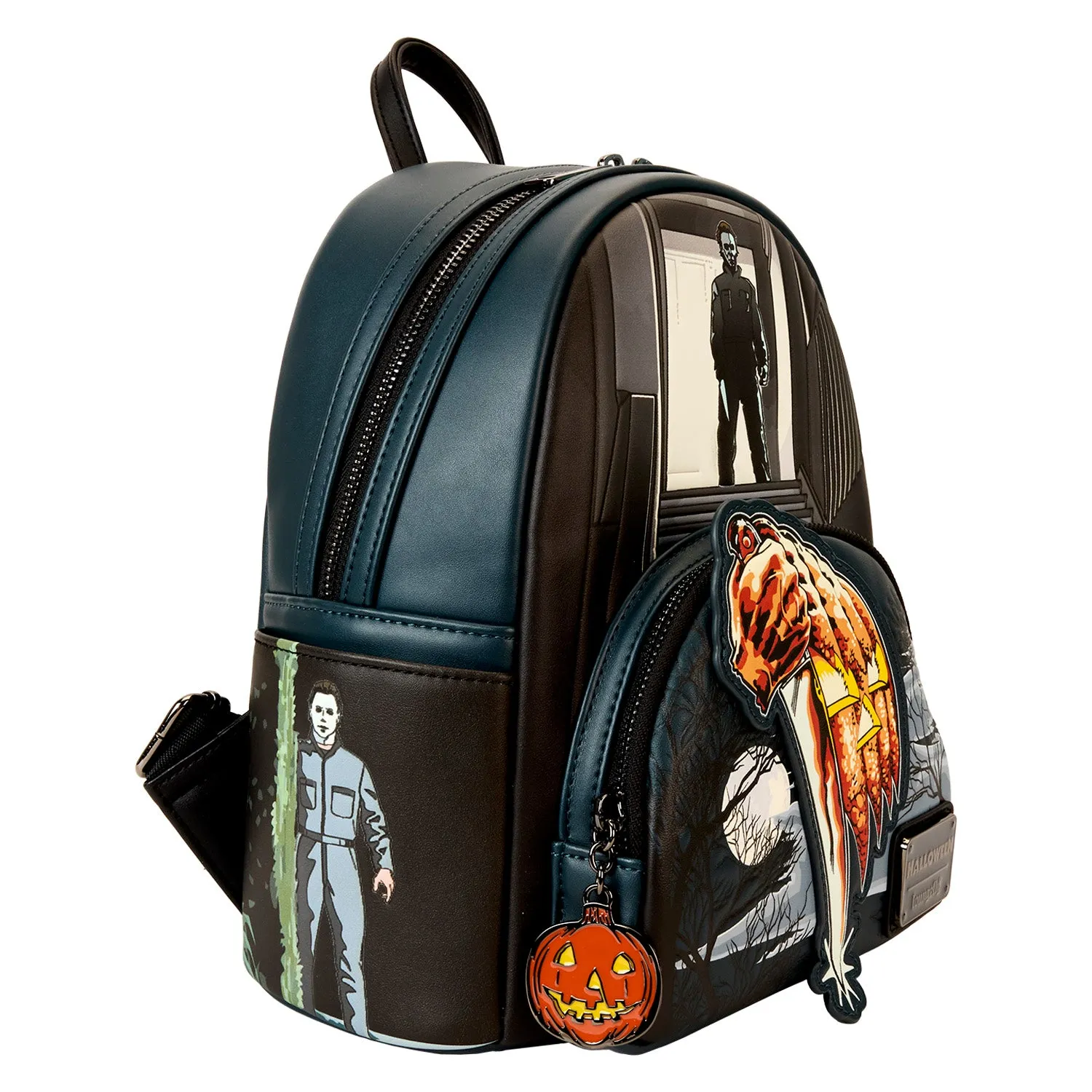 Loungefly Halloween Michael Myers Jack o Lantern Mini Backpack