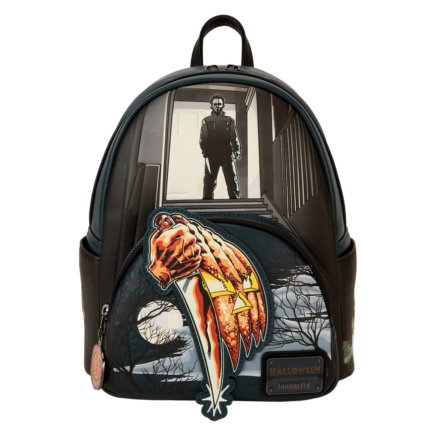 Loungefly Halloween Michael Myers Jack o Lantern Mini Backpack