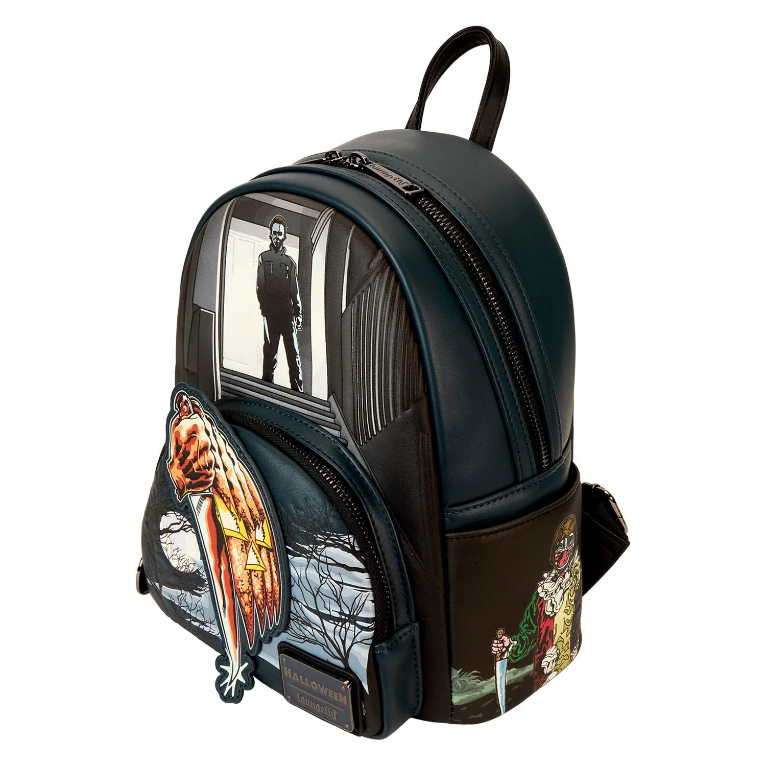 Loungefly Halloween Michael Myers Jack o Lantern Mini Backpack