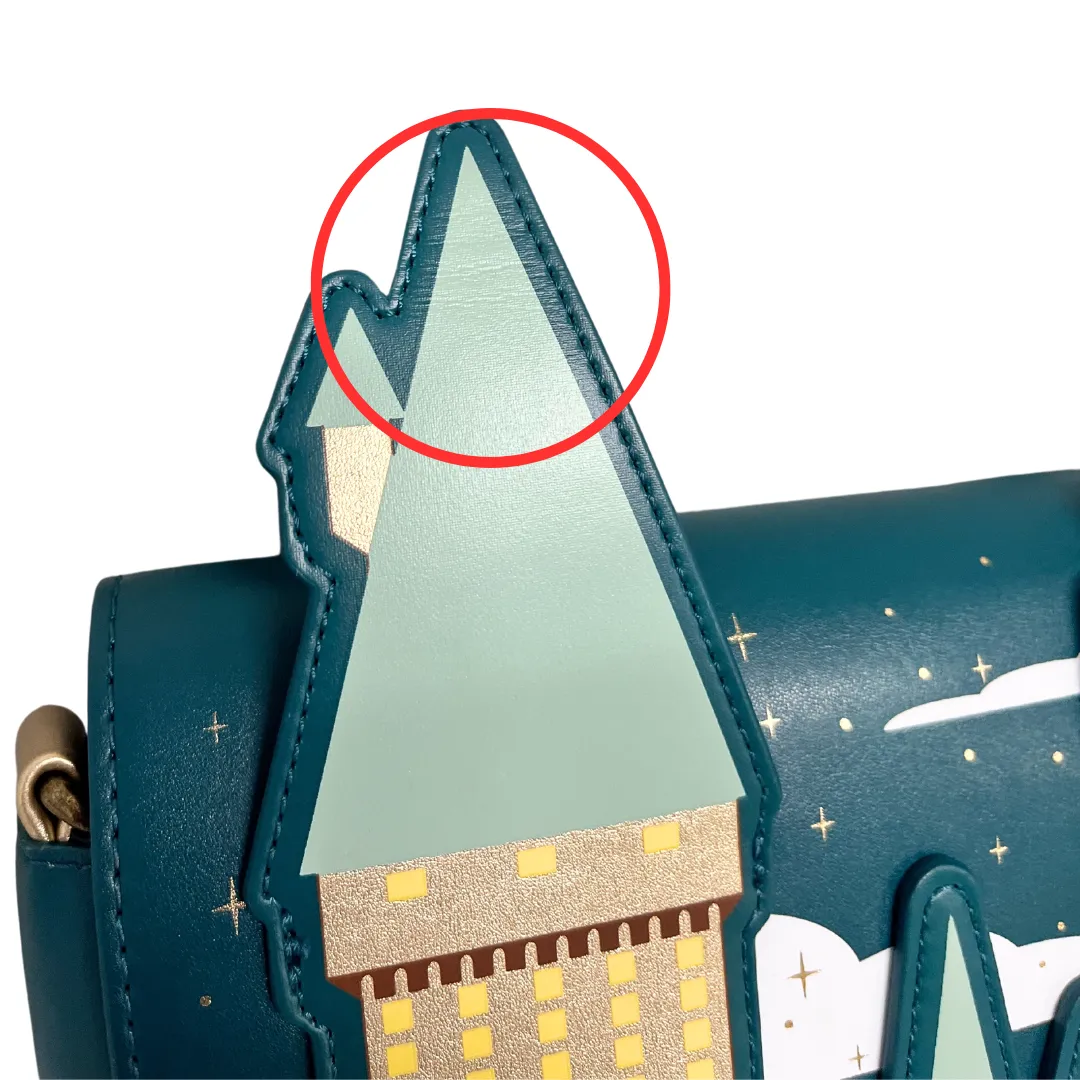 Loungefly Harry Potter Hogwarts Castle Crossbody DEFECTIVE #193