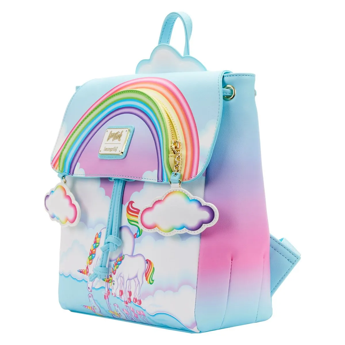 Loungefly Lisa Frank Markie Reflection Mini Backpack