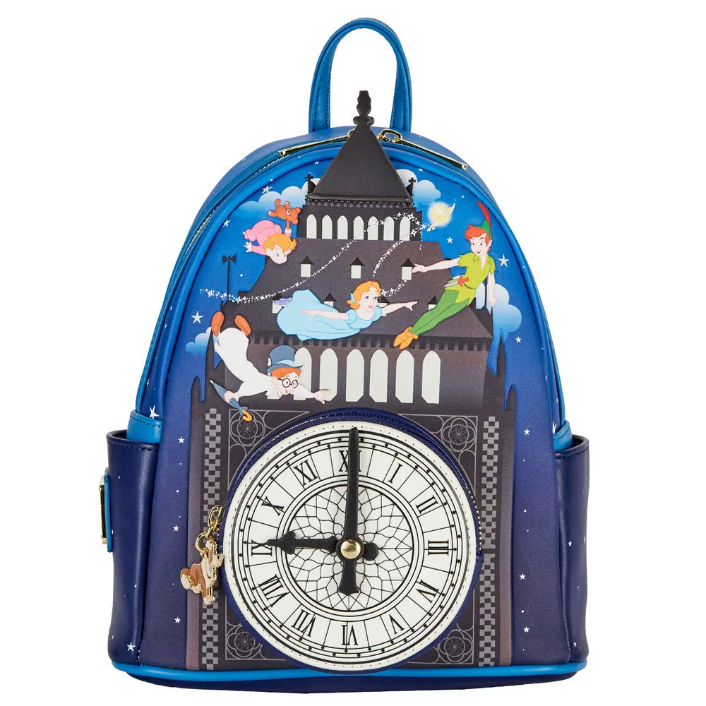 Loungefly Peter Pan Glow Clock Mini Backpack