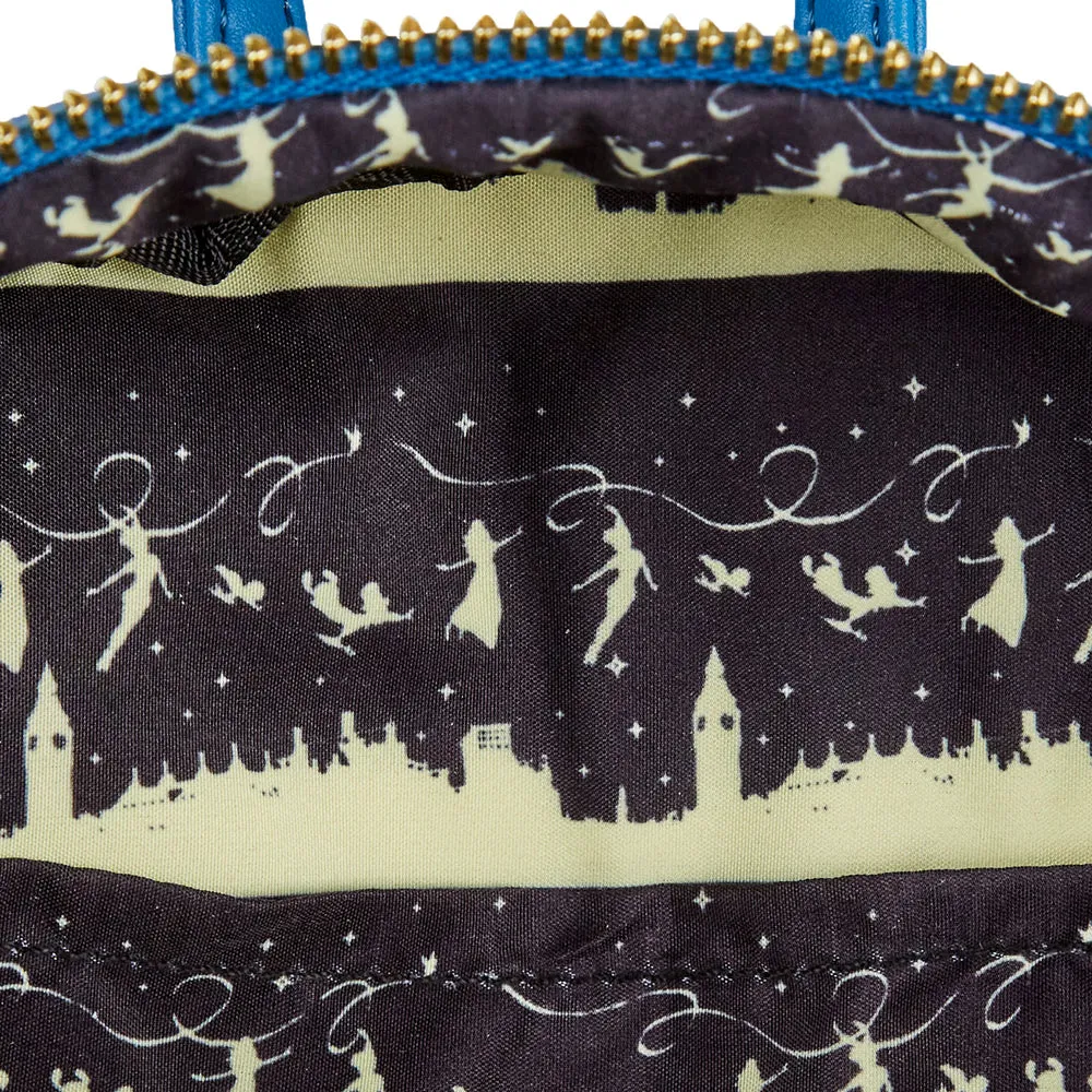Loungefly Peter Pan Glow Clock Mini Backpack