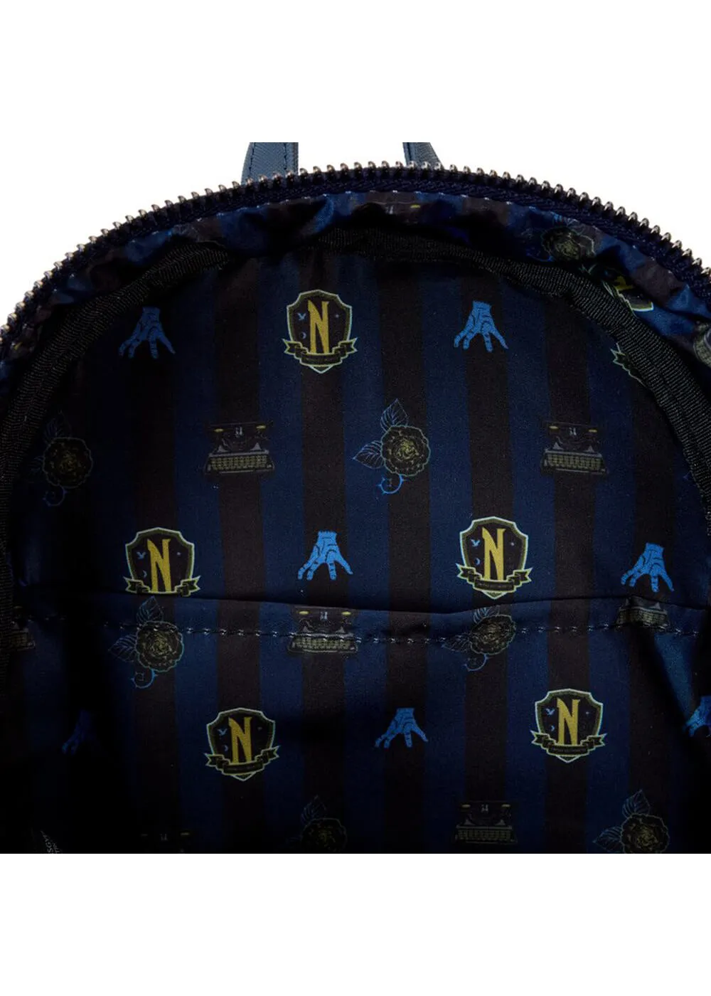 Loungefly Wednesday Nevermore Academy Backpack Black
