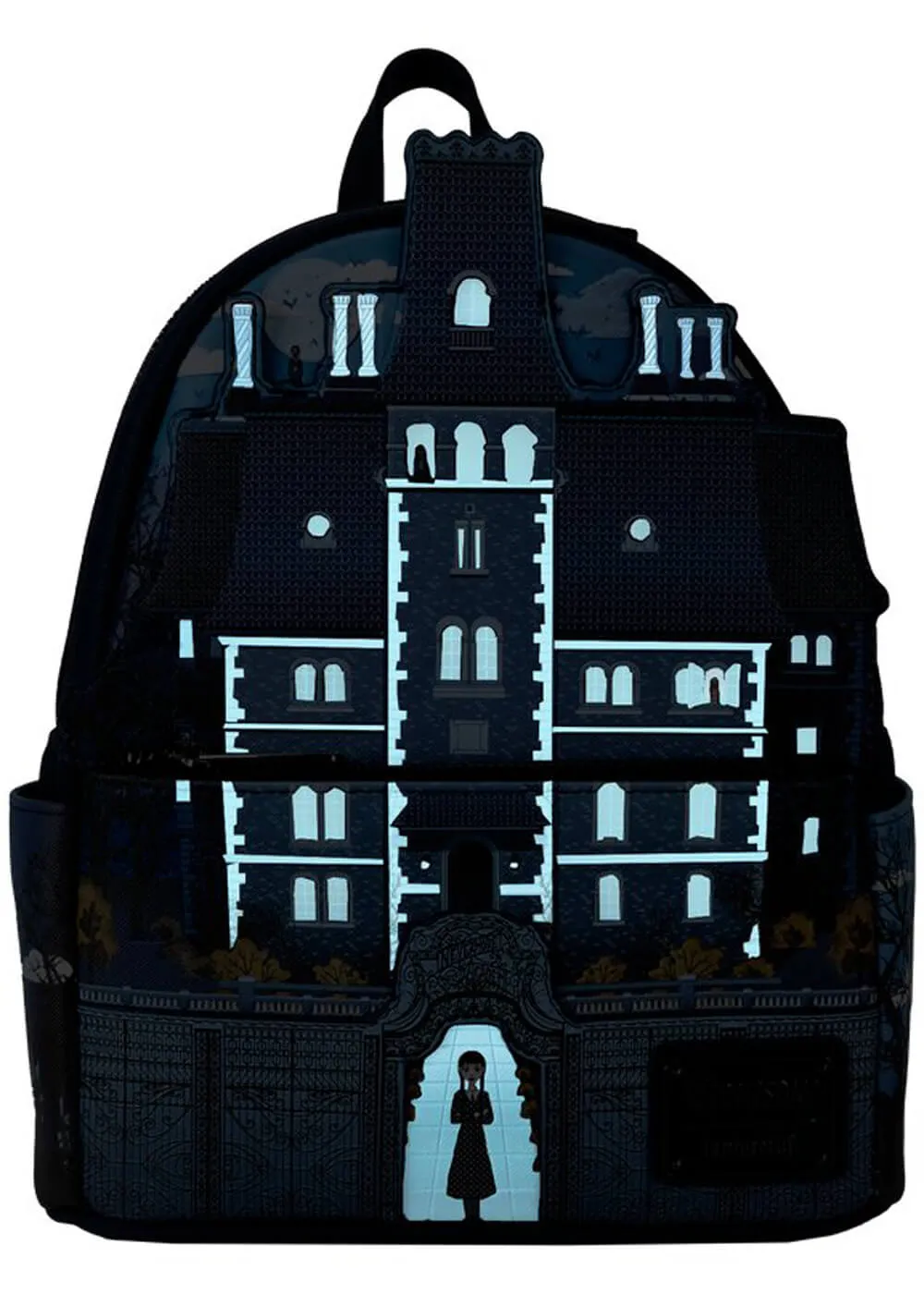 Loungefly Wednesday Nevermore Academy Backpack Black