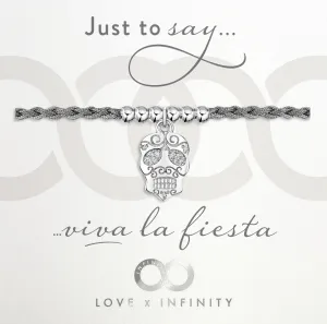 LXI Fiesta Skull Friendship Bracelet