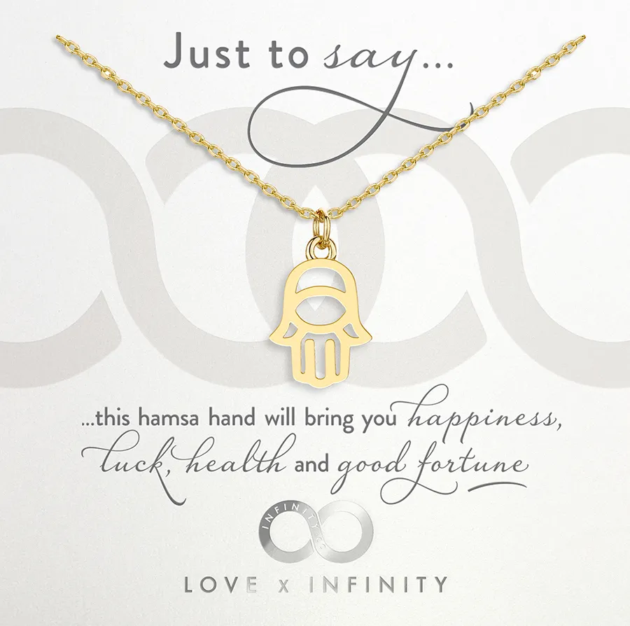 LXI Hamsa Hand Pendant