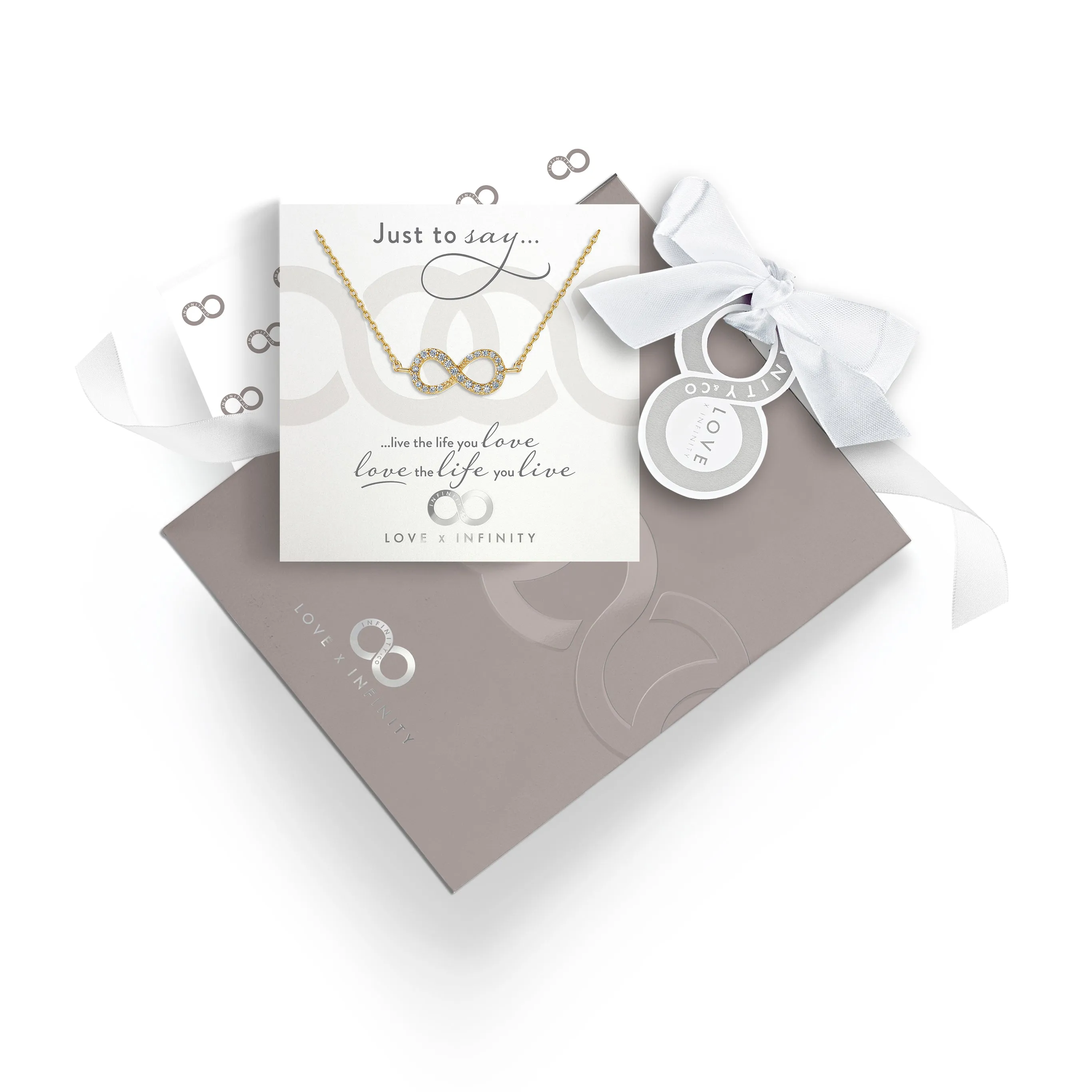 LXI Infinity Pendant Gold
