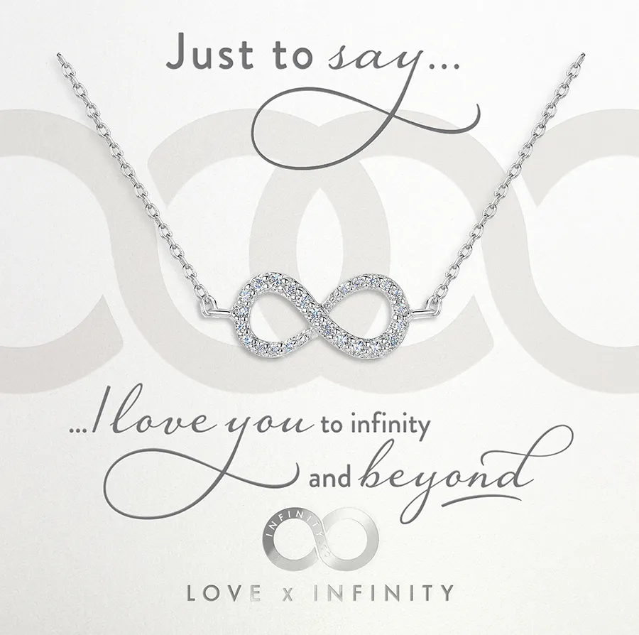 LXI Infinity Pendant Rhodium