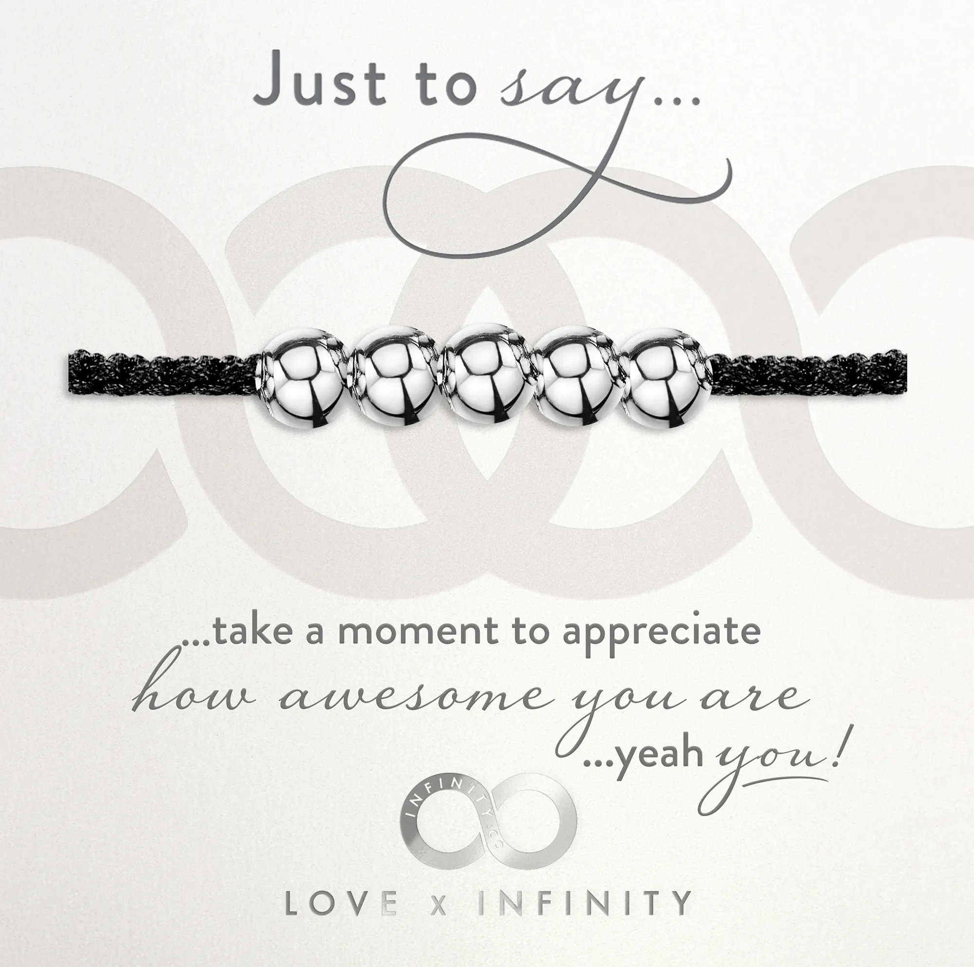 LXI Mens Friendship Bracelet- Rhodium