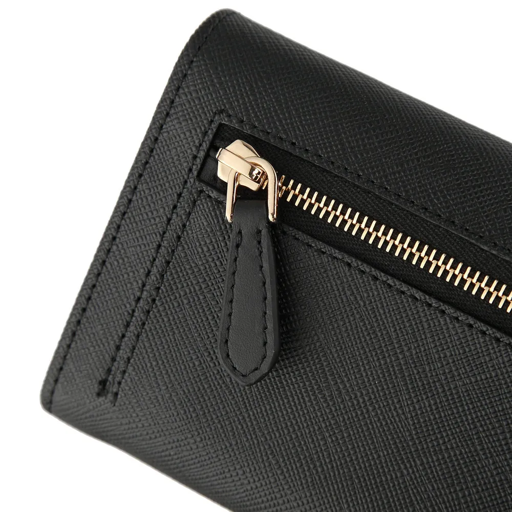 MAC&LOU Bifold Wallet Vegan Leather Black