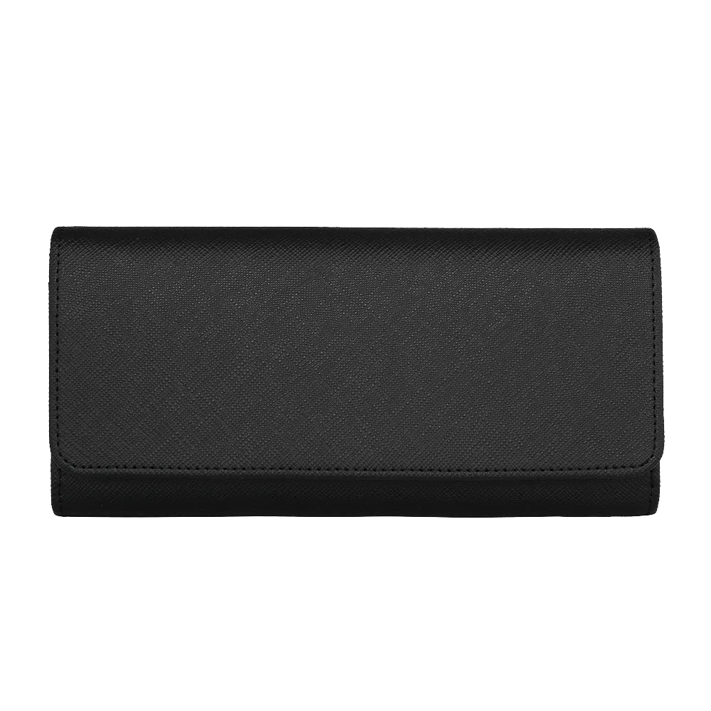 MAC&LOU Bifold Wallet Vegan Leather Black