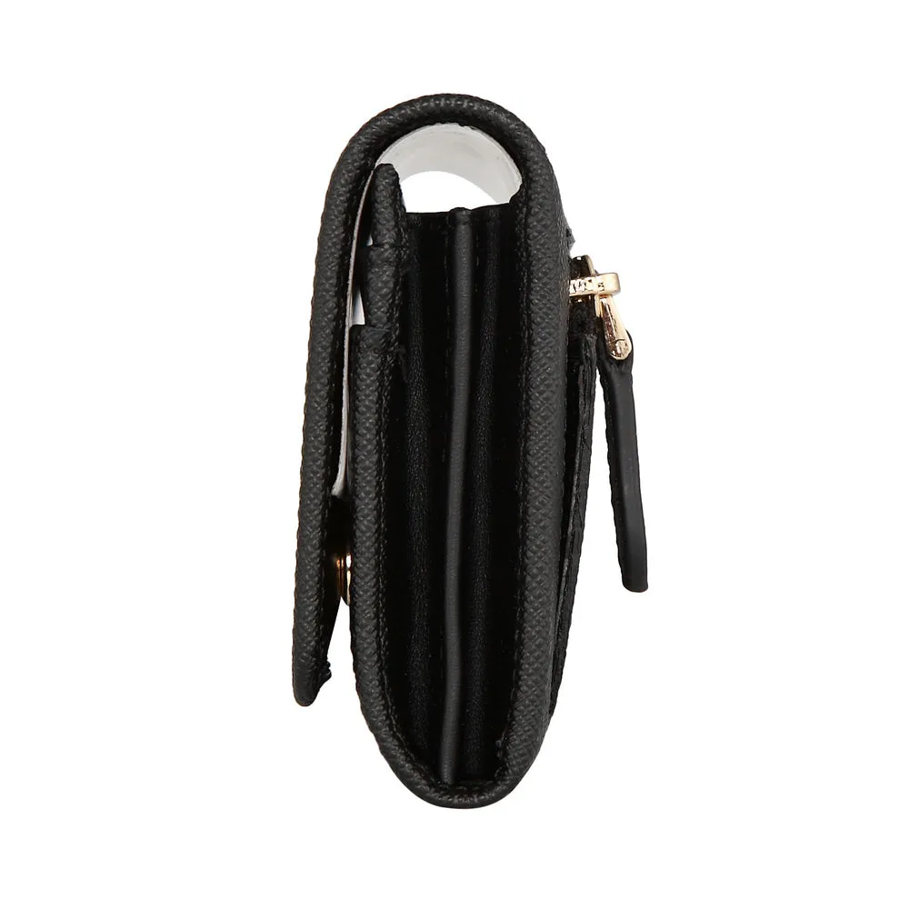 MAC&LOU Bifold Wallet Vegan Leather Black