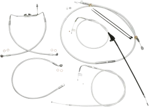 Magnum 387294 Sterling Chromite II Handlebar Installation Kit for 10in. Ape