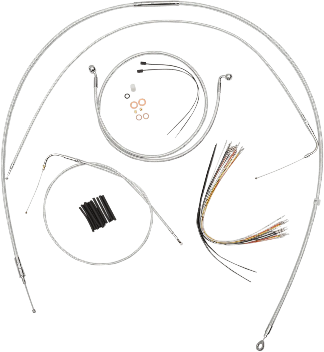 Magnum 387294 Sterling Chromite II Handlebar Installation Kit for 10in. Ape