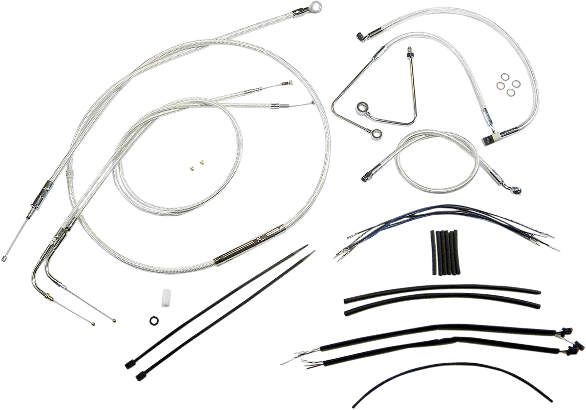 Magnum 387341 Sterling Chromite II Handlebar Installation Kit for 12-14in. Ape