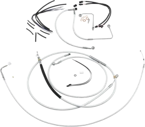 Magnum 387931 Sterling Chromite II Handlebar Installation Kit for 12-14in. Ape