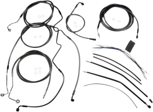 Magnum 487551 Black Pearl Handlebar Installation Kit for 12-14in. Ape