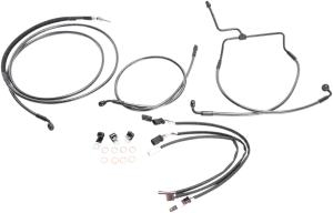 Magnum 487861 Black Pearl Handlebar Installation Kit for 12-14in. Ape