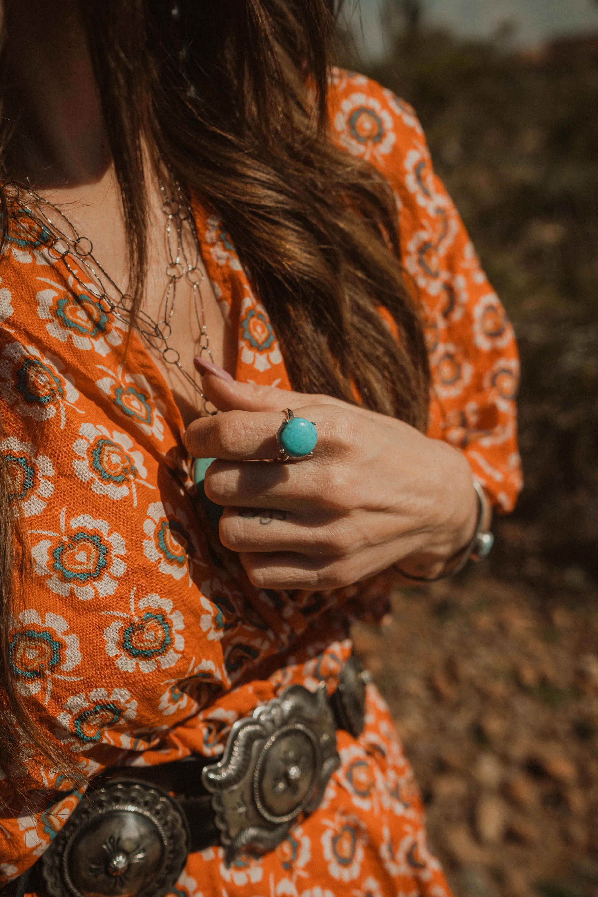 Maleficent Ring | Kingman Turquoise