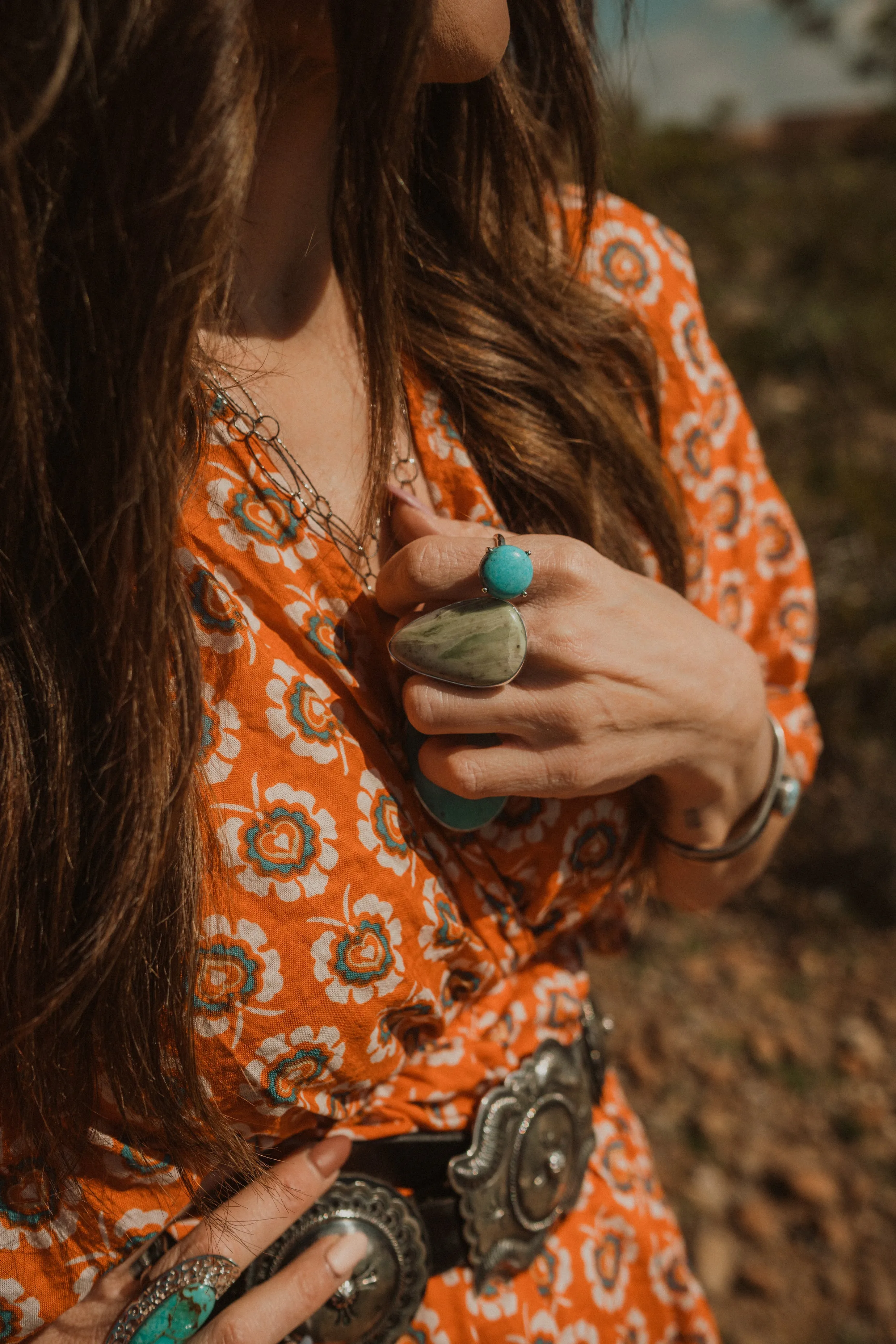 Maleficent Ring | Kingman Turquoise