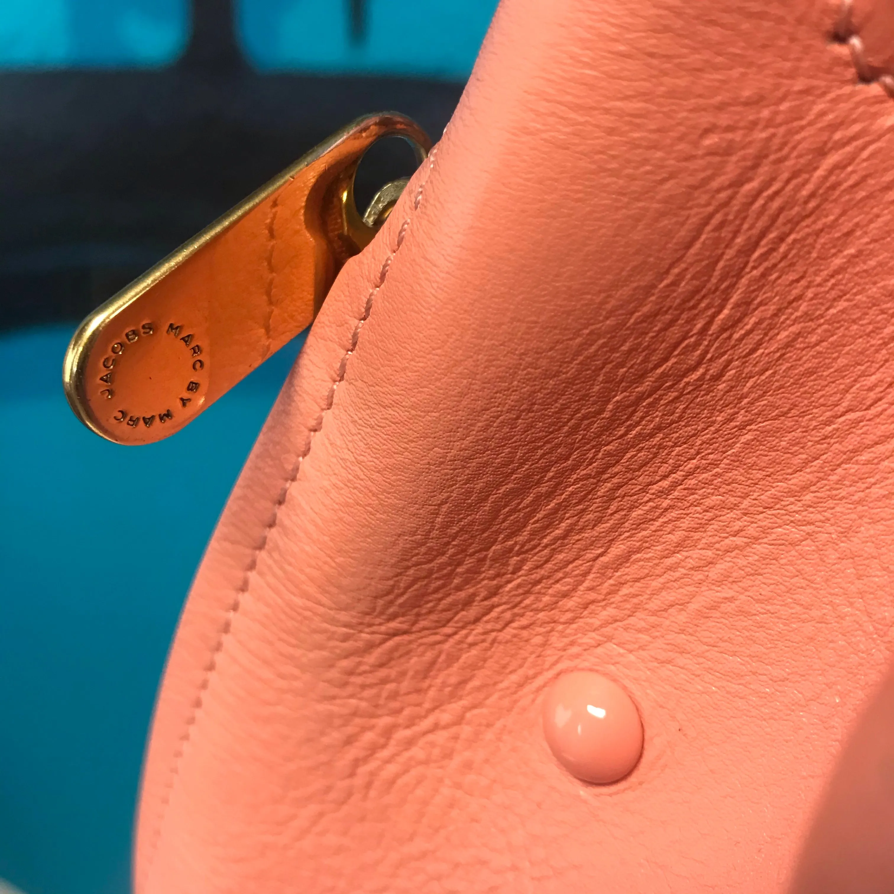 Marc Jacobs Coral Studded Bucket Bag