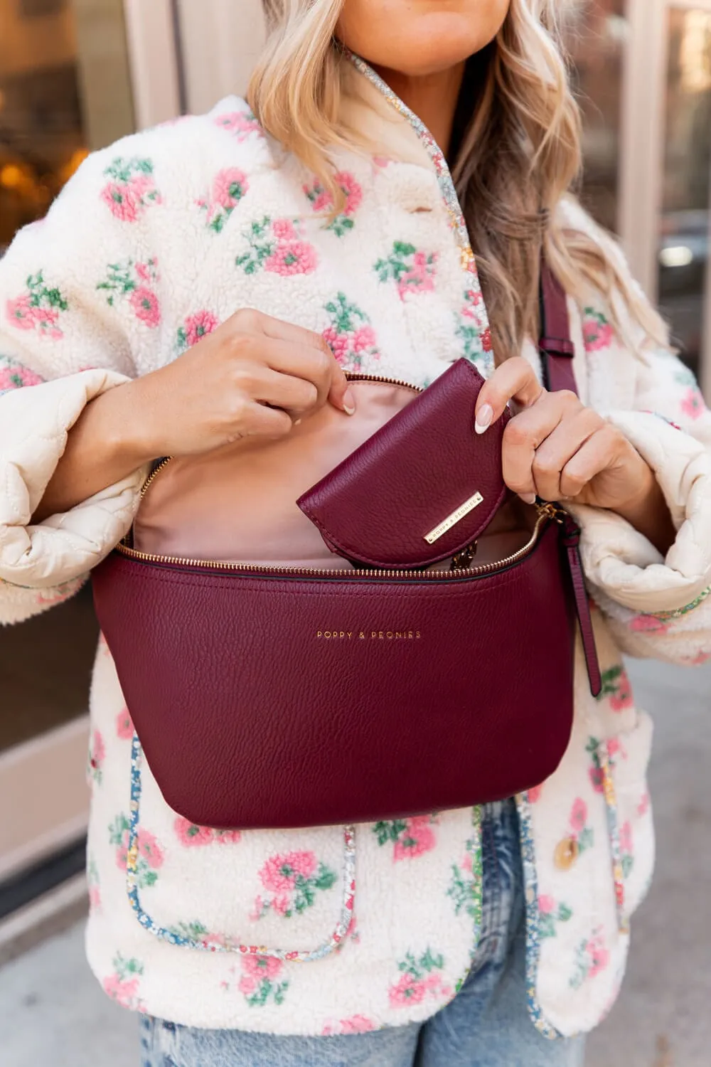 MARGAUX WALLET berry