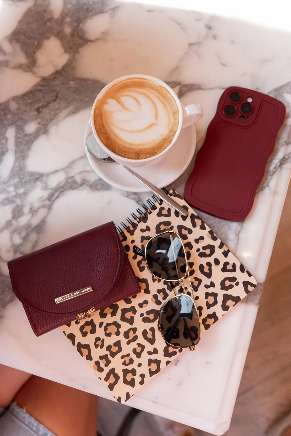 MARGAUX WALLET berry
