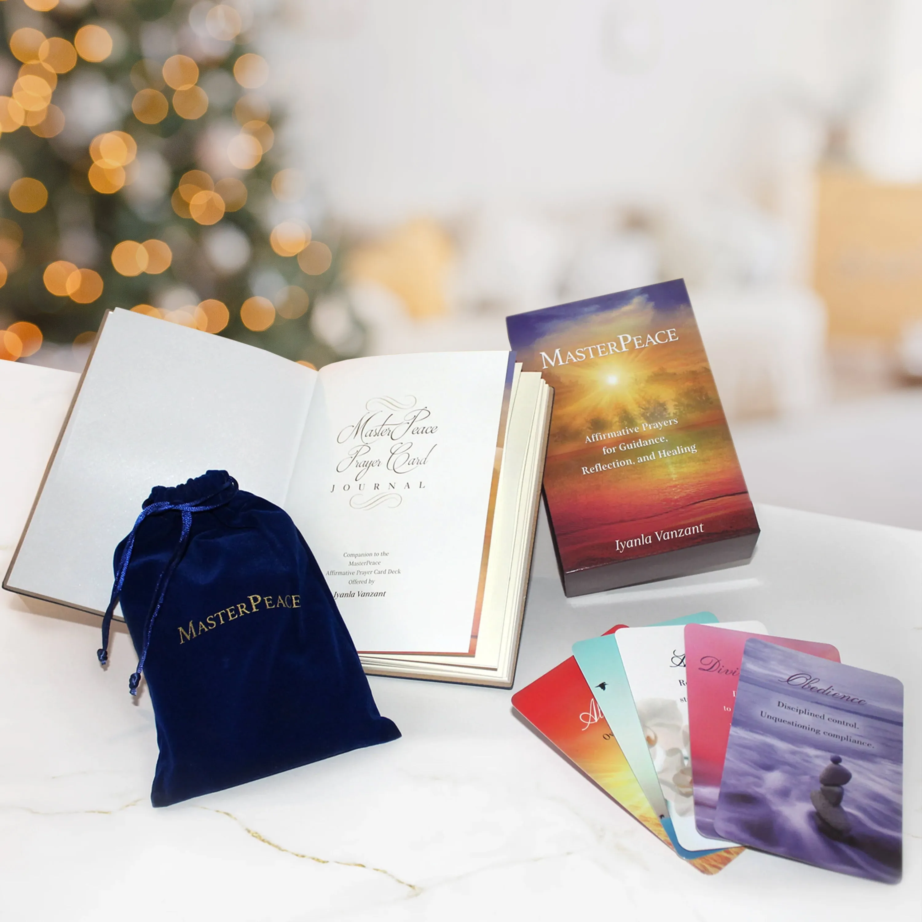 Masterpeace Prayer Cards and Journal and Body Bath Bars Collection