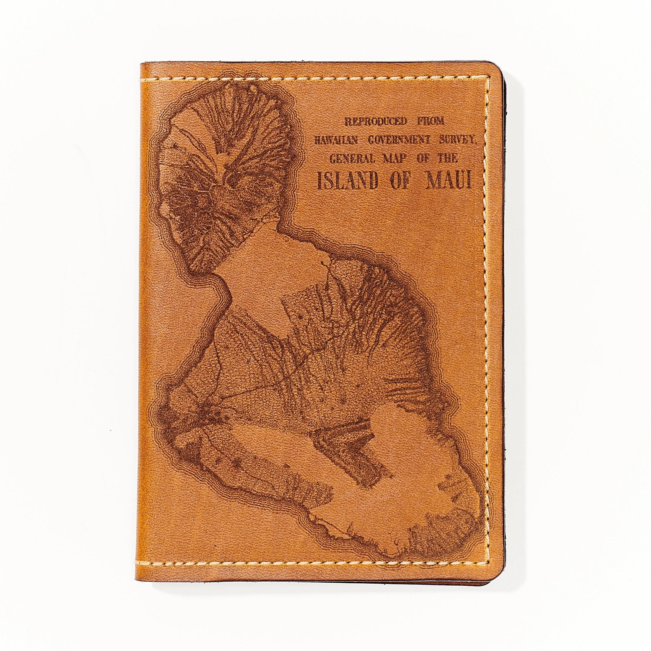 Maui Map Passport Wallet
