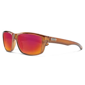 Mayor - Crystal Amber   Polarized Red Mirror Lens