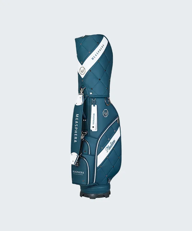 MEASPHERA OCTAGON LUXURY CADDIE BAG - DARK GREEN