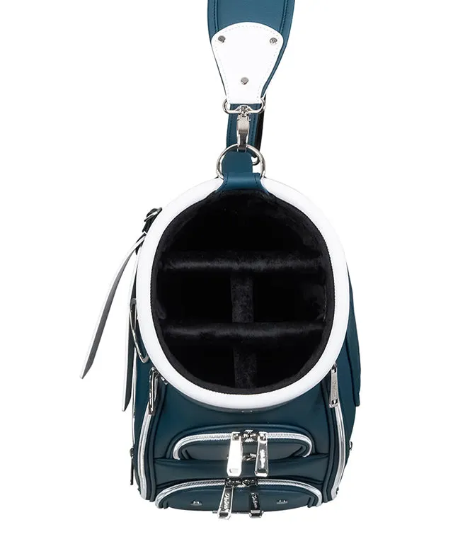 MEASPHERA OCTAGON LUXURY CADDIE BAG - DARK GREEN